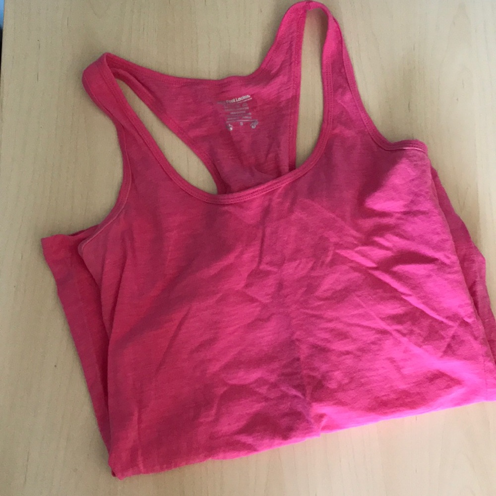 Pink tank top